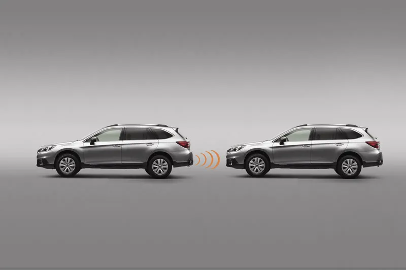 Parkeringshjälp, bak