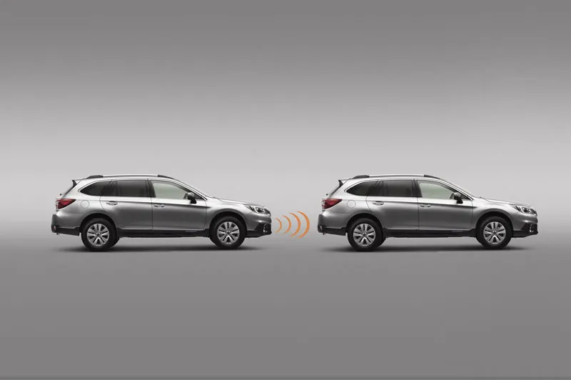 Parkeringshjälp, fram