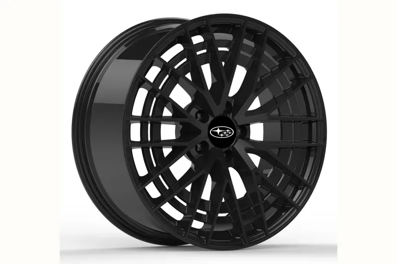 Aluminiumfälg 7.5x18 Blank Svart