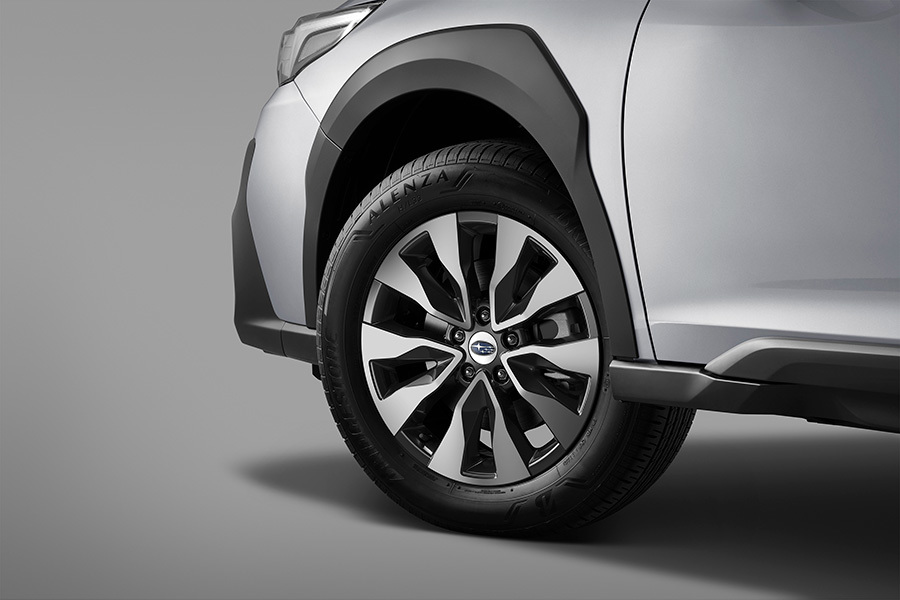 Subaru Outback utrustad med 18-tums aluminiumfälg